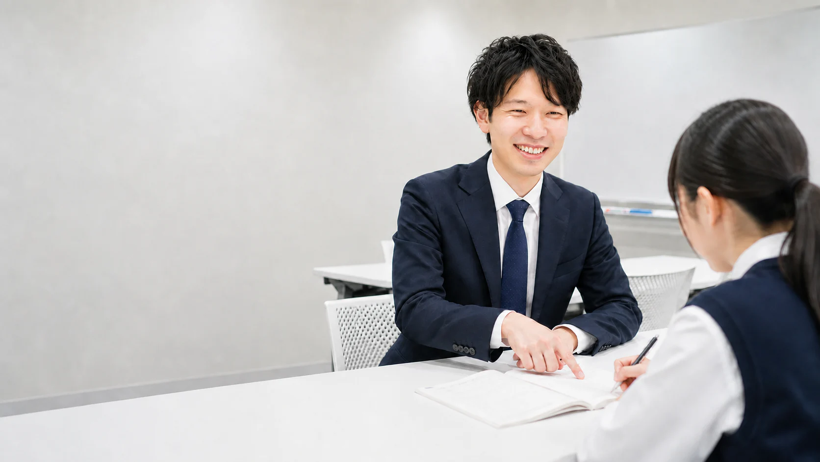 MarksUp塾長による個別指導のイメージ